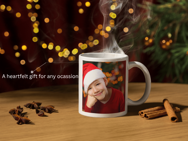 personalised photo mug