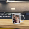 personalised photo coffee mug