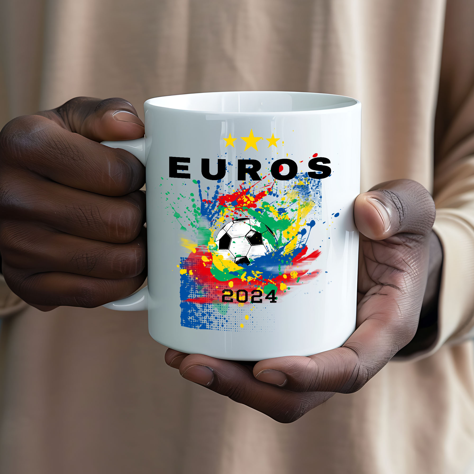 Personalised Football mug