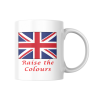 Raise the colours mug print
