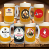 Personalised Beer Stein Glass