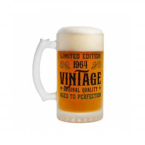 custom print beer glass