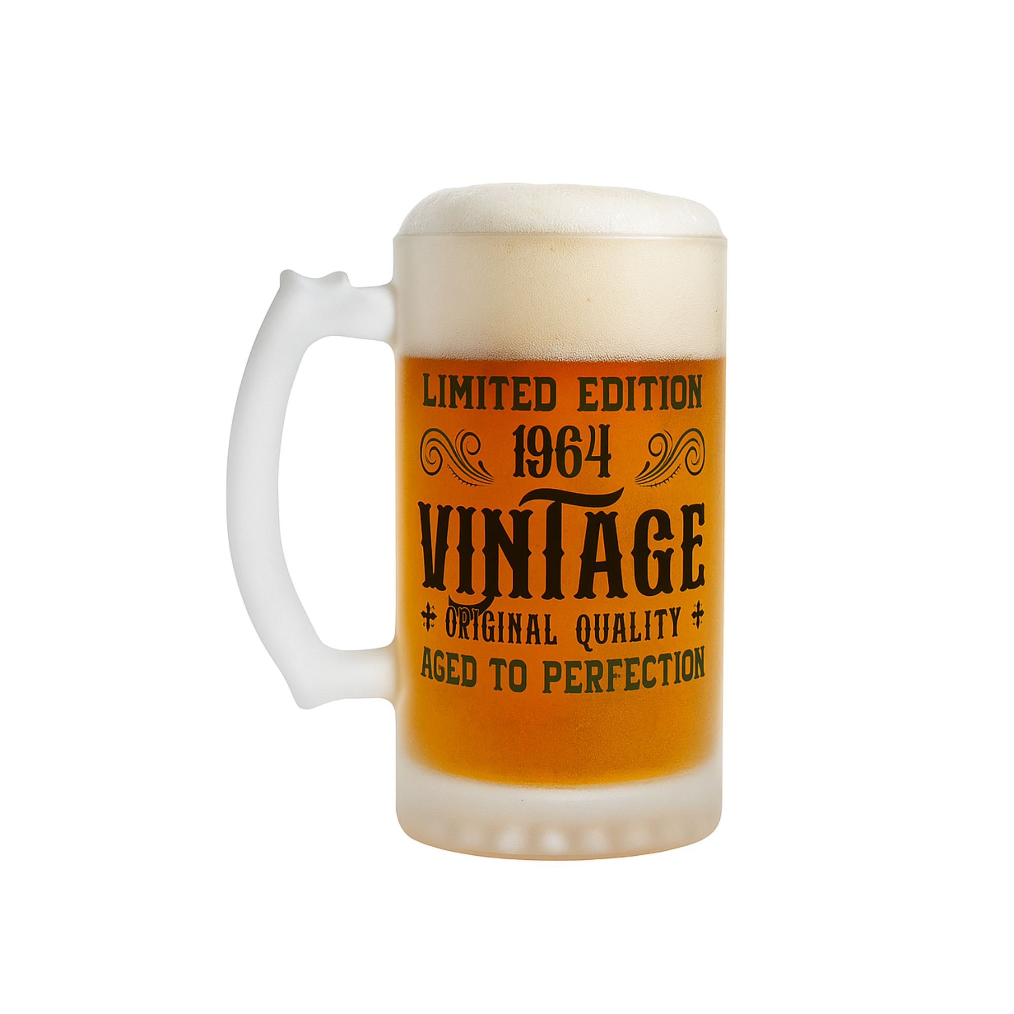 custom print beer glass
