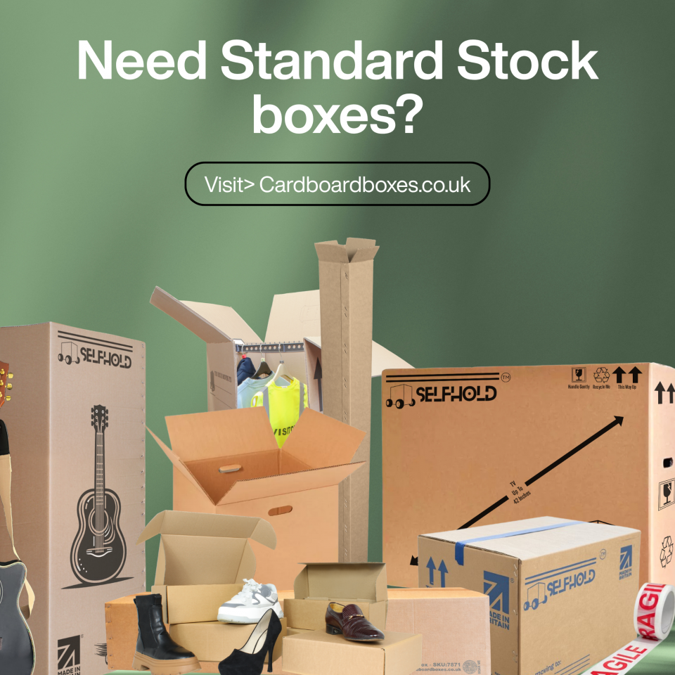 cardboard boxes uk