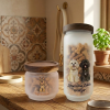 Dog treat jar