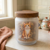 Cat treat jar small