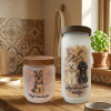 Personalised dog treat jar