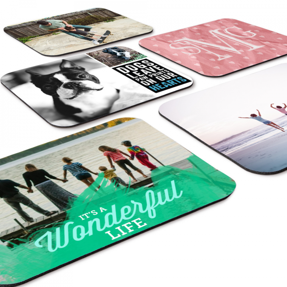 Personalised Mouse Mat With Any Photo, Logo, Artwork Gaming Mouse Pad 5mm Thick