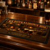 personalised bar mats