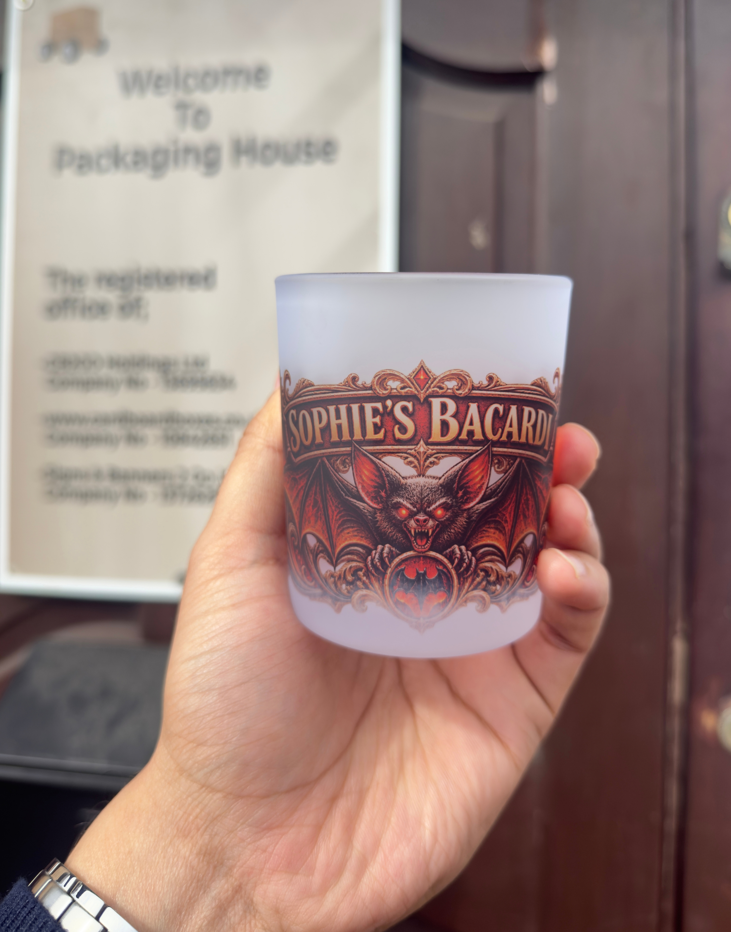 bacardi shot glasses
