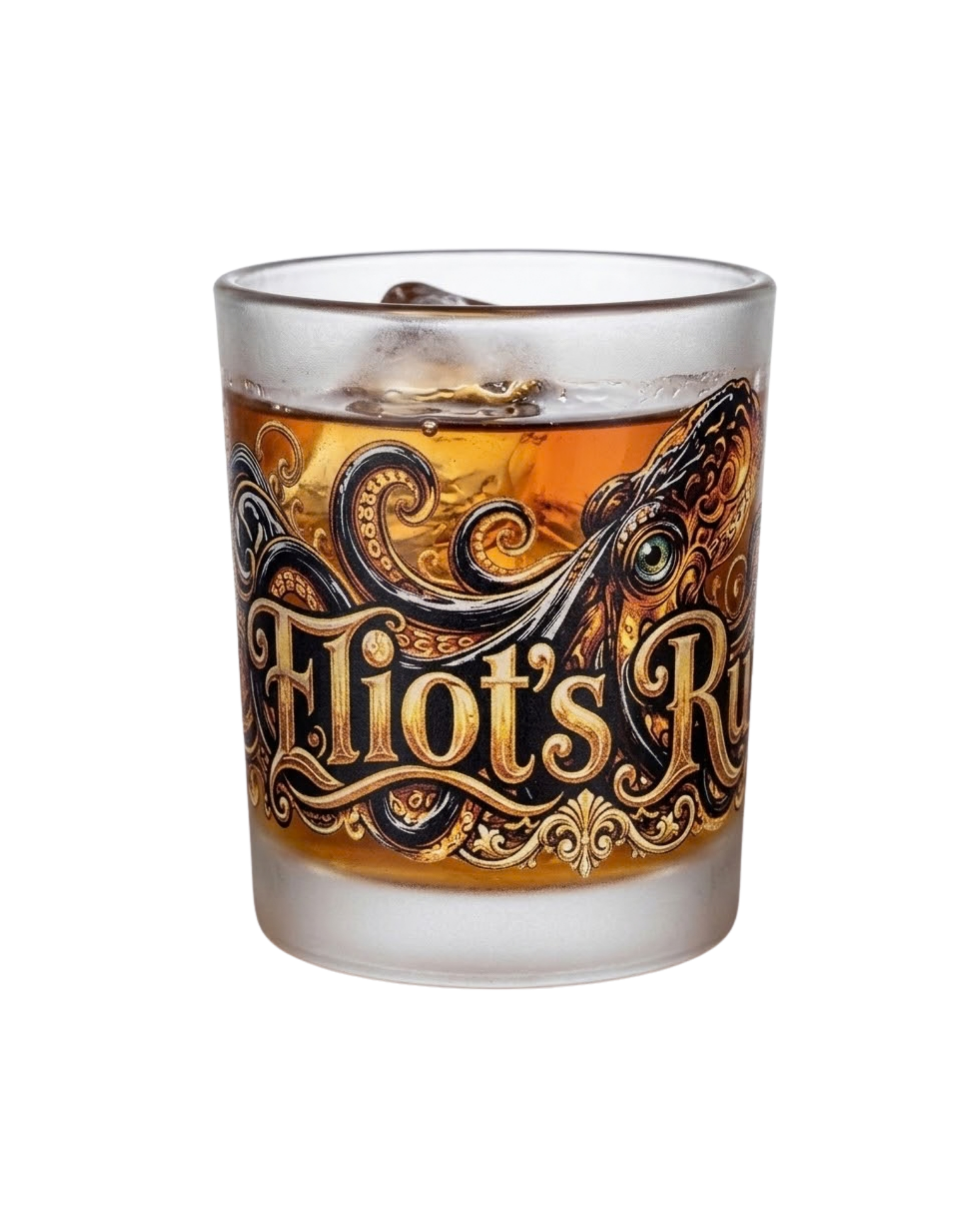 Personalised Rum shot glass
