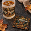 whiskey coaster