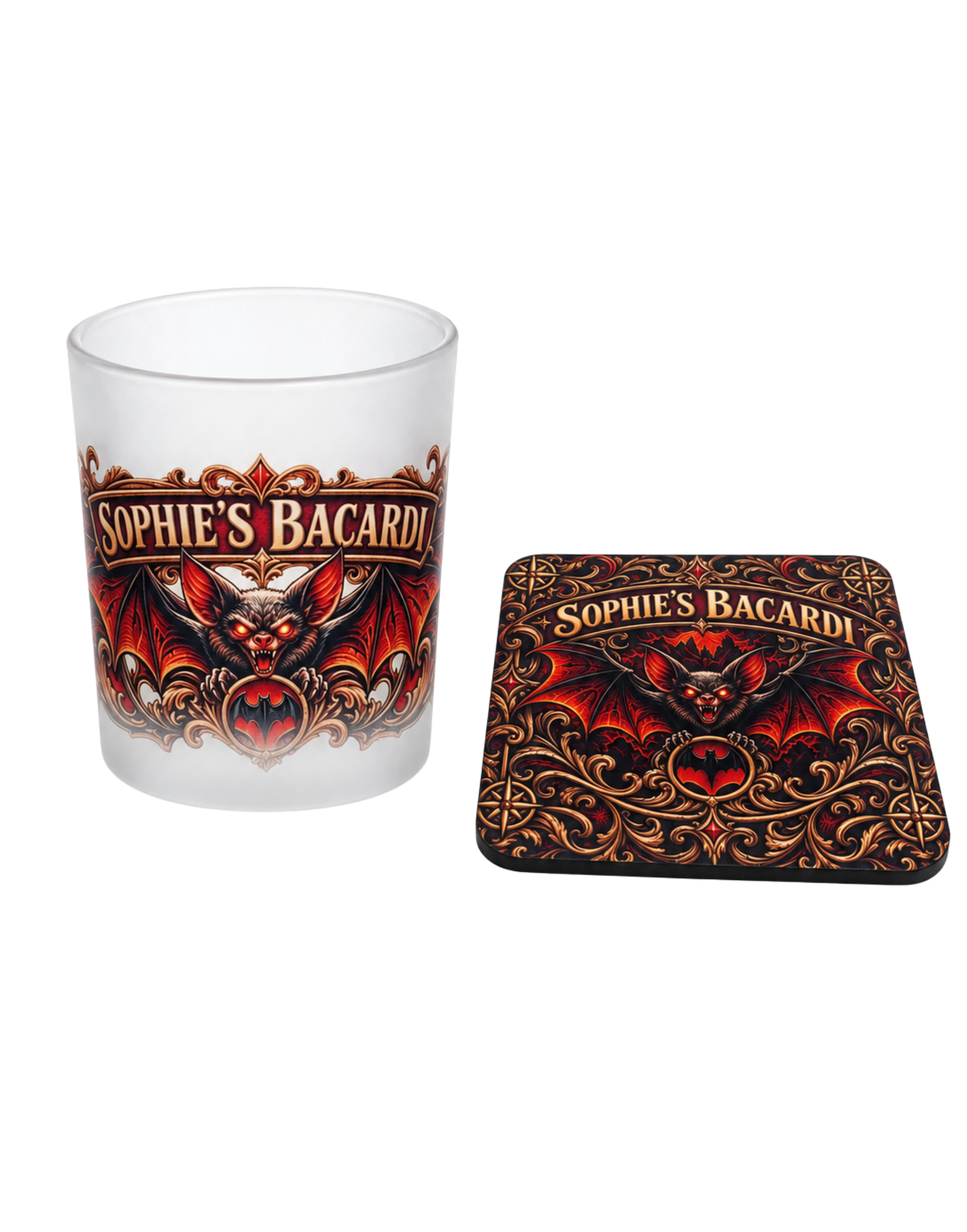 bacardi shot glasses