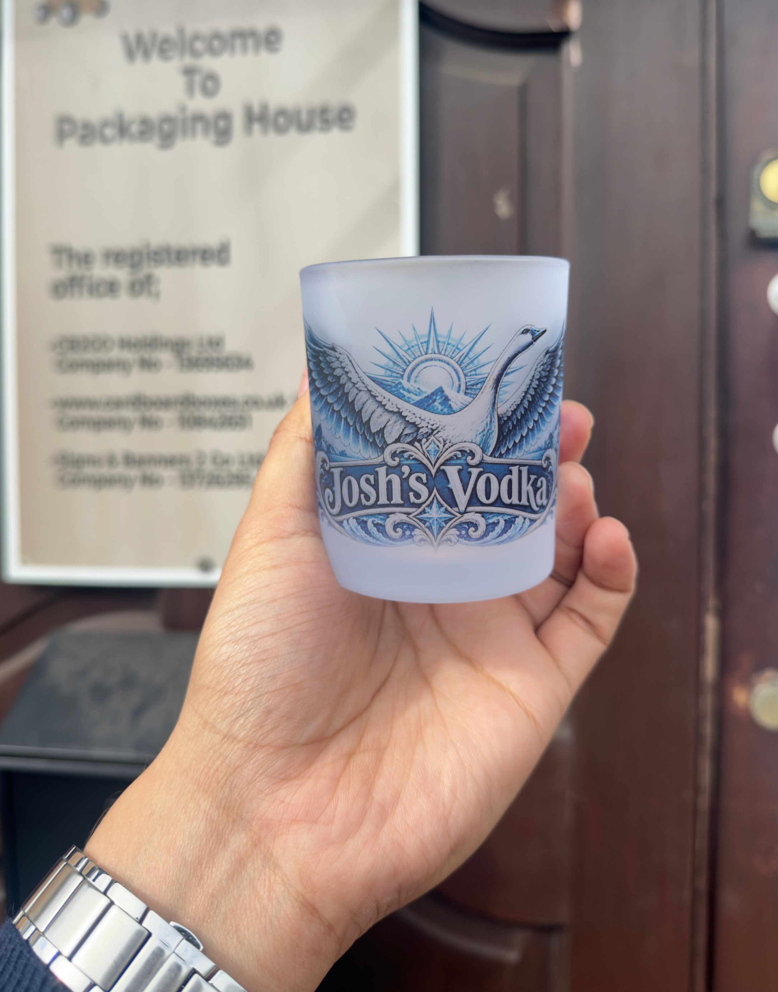 vodka shot glass